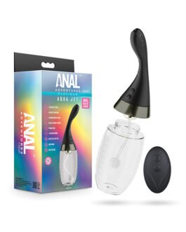 Anal Adventures Platinum Aqua Jet – Black