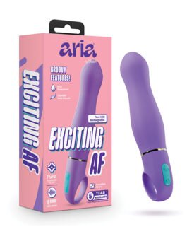 Aria – Exciting AF 2.0 – Rechargeable Vibe – Indigo