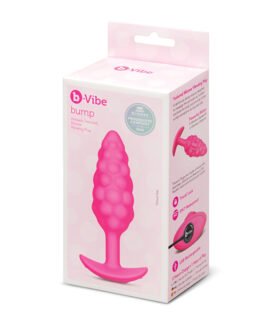 b-Vibe Bump Texture Plug – Pink