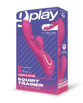 Bodywand G-Play Triple Stim Squirt Trainer – Pink