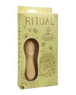 RITUAL Sol Rechargeable Silicone Pulsating Vibe – Yellow
