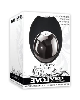 Evolved Lickity Slit Oral Massager – Black