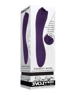 Evolved Thorny Rose Dual End Massager – Purple