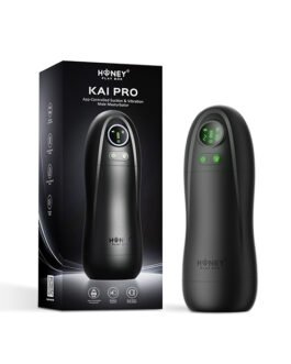 Kai Pro App-Controlled Sucking & Vibrating Male Masturbator