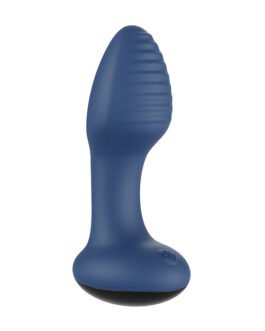 Frenzy Rotating Butt Plug – Blue