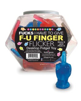 Fucks I Have To Give Finger Flicker Fidget Toy – Fishbowl of 24