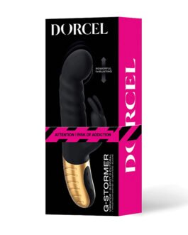 Dorcel G-Stormer Thrusting G Spot Rabbit – Black/Gold
