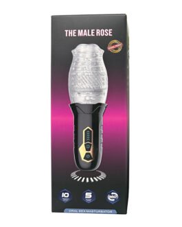 The Male Rose (Original) Gawk Gawk 3000 Rotating Blow Job Simulator – Black