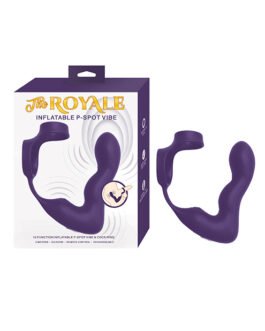 The Royale Inflatable P-Spot Vibe – Purple
