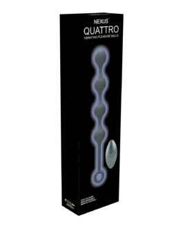Nexus Quattro Vibrating Anal Balls – Black