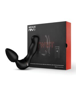 Nexus Revo Twist Rotating & Vibrating Massager – Black