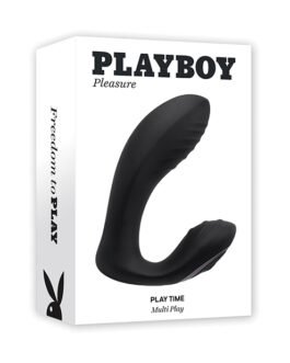 Playboy Pleasure Play time Multi Play G-Spot & P-Spot Vibrator – Black