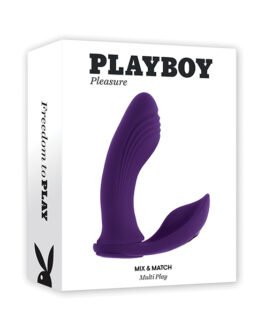 Playboy Pleasure Mix & Match Dual Vibrator – Purple