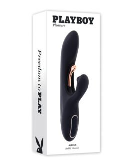 Playboy Pleasure Aureus Dual G-Spot Vibrator – Black