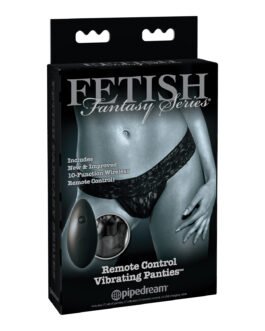 Fetish Fantasy Limited Edition Remote Control Vibrating Panties – Regular