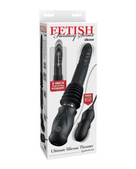 Fetish Fantasy Series Ultimate Silicone Thruster – Black