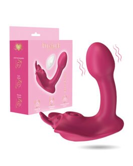 Honey Ryder Dual Action Thumping & Vibrating Rabbit – Pink