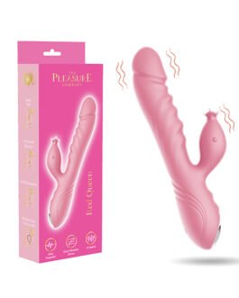 Red Queen Tickler Rabbit Vibe – Pink