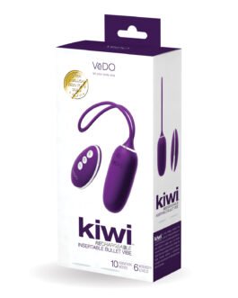 VeDO KIWI Rechargeable Insertable Bullet – Deep Purple