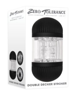 Zero Tolerance Double Decker Stroker – Black/Clear